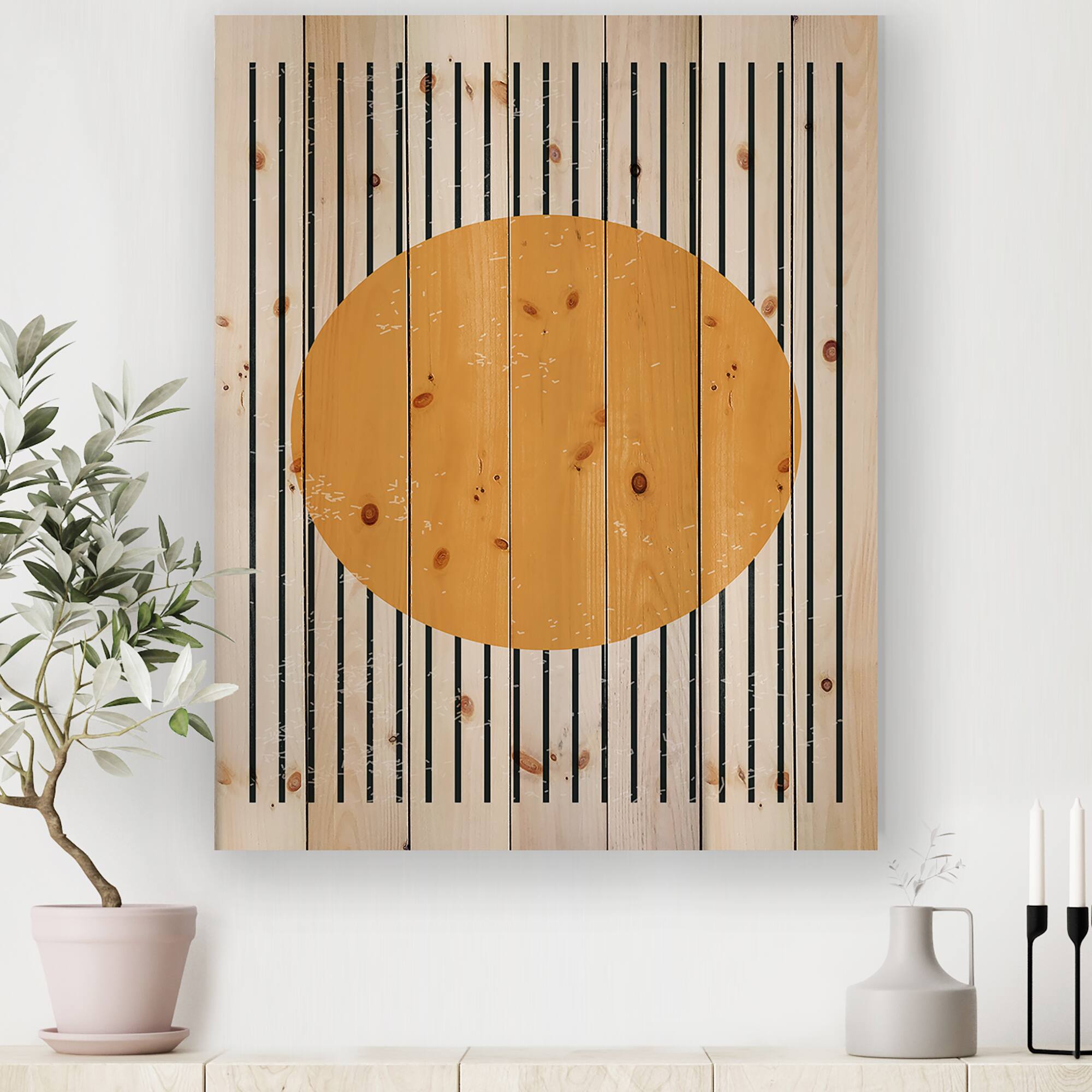 Designart - Minimal Geometric Compostions Of Elementary Forms XI